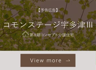 コモンステージ宇多津Ⅲ【第Ⅱ期コンセプト分譲住宅】【予告広告】